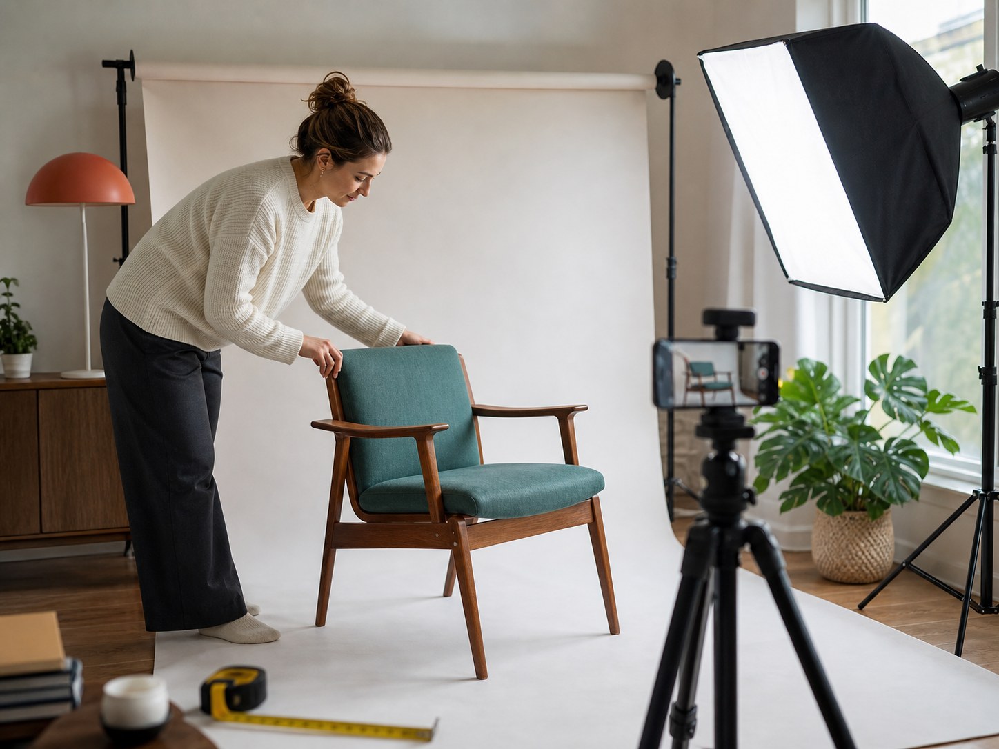 Домашняя фотостудия для съемки товара перед продажей